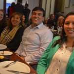 Da direita para esquerda Rosana Moraes, da Bristol-Myers Squibb, José Roberto, da MSD, Marina Mio Shimada, da Honda e Julia Carvalho, da Flytour