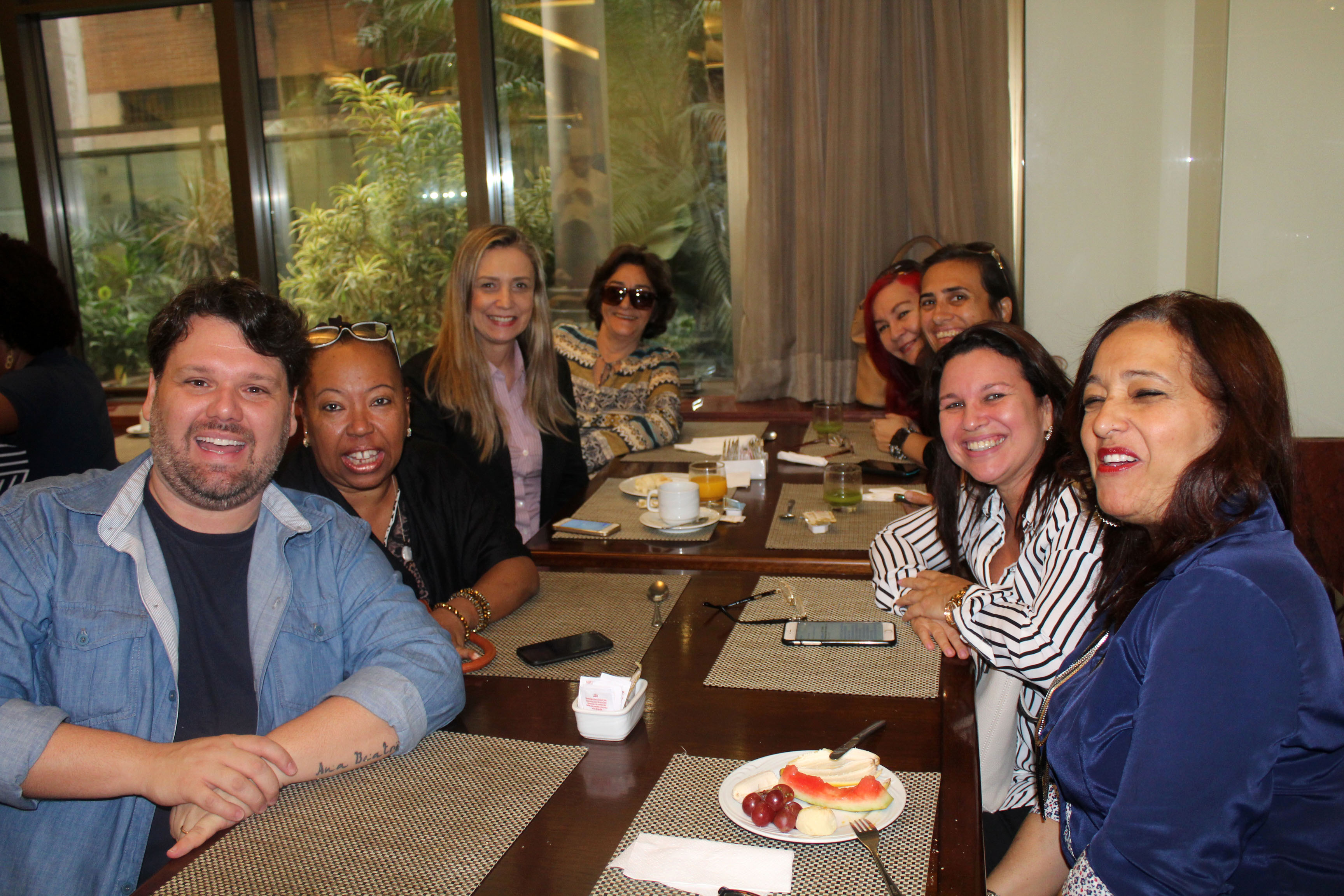 Edimar Suely, da Union Quality com Hilda Rocha, Margot Moreira, Maria da Conceição, Tania Parodio, da GMMT