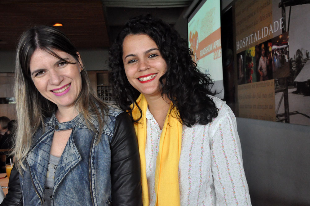 Fabricia Arraes e Adriana Rosário da DG Câmbio