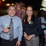 José Filho, da Maximus Turismo, e Adriana Pacheco, da Vou de Voo