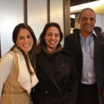 Lenise Moris, da Flytour, Silvia Perez, da Rhodia e Roger Santos, diretor da Flytour American Express
