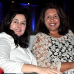 Lucia Junger e Miriam Santos, do Grupo Merck