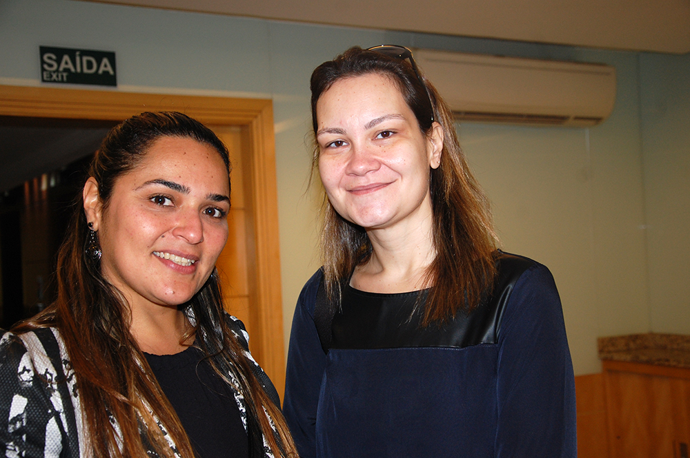 Mel Soares, da New It, e Vanessa Maia, da MK Travel Mel Soares, da New It, e Vanessa Maia, da MK Travel