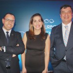 Nilson Bernal, Adriana Cardoso e Jeferson Munhoz, da rede Bourbon