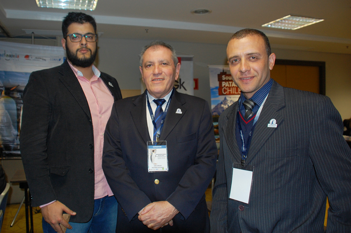 Rafael de Castro, João Araújo e Isaías Pereira, da Australis