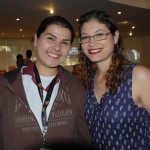 Rubi Rosa, da RDC Viagens, e Indira Perez, da Coltro Viagens