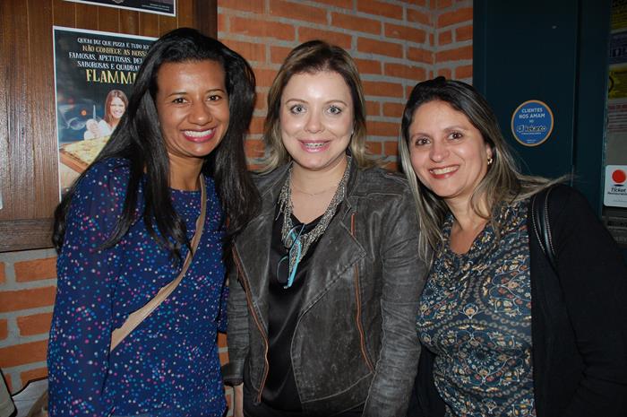 Vânia Carvalho, Katia Weigand e Rosana Fantim, da Queensberry