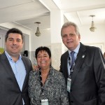 Alessandro Macedo, Cristina Fritsch e Edmar Bull
