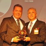Alexandre Sampaio, presidente da FBHA, e Octavio Neto, do Grupo Radar