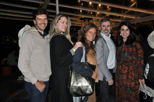 André Luiz Pereira, da Nova Operadora, Mariana Winter, da Mondo, Mari Masgrau, do M&E, Alan Moura, e Lucana Fernandes, do M&E André Luiz Pereira, da Nova Operadora, Mariana Winter, da Mondo, Mari Masgrau, do M&E, Alan Moura, e Lucana Fernandes, do M&E