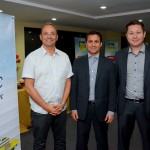Arley Silva, Rogério Mendes e Anselmo Breves, da CVC