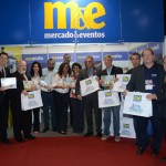 Autoridades no estande do Mercado&Eventos
