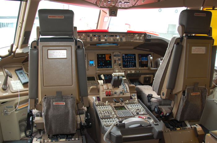 Cabine do B77-300ER Cabine do B77-300ER