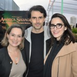 Carolina Mokshin, da UTC, com Ari Nogueira e Cinthia Ferreira, da Spicy Vanilla