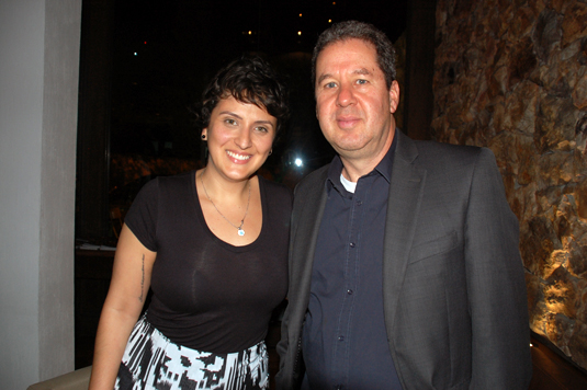 Carolina Sanovicz, da Catalunnha, com Roberto Sanovicz, da 55 Destinos Carolina Sanovicz, da Catalunnha, com Roberto Sanovicz, da 55 Destinos