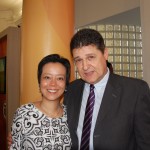 Claudia Shishido e Valci Souza, da Avianca