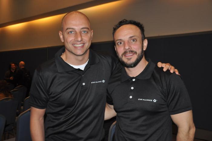 Cristiano Ferri e Marco Bedia, da Turkish Airlines Cristiano Ferri e Marco Bedia, da Turkish Airlines
