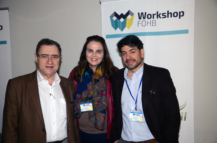 Daniel Guijarro, Elizabeth Lacerda e Victor Paulo Geertshuis, da Hotelaria Brasil