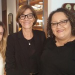 Daniela Donadoni, Claudia Andries e Luisa Bernardino Foto: divulgação