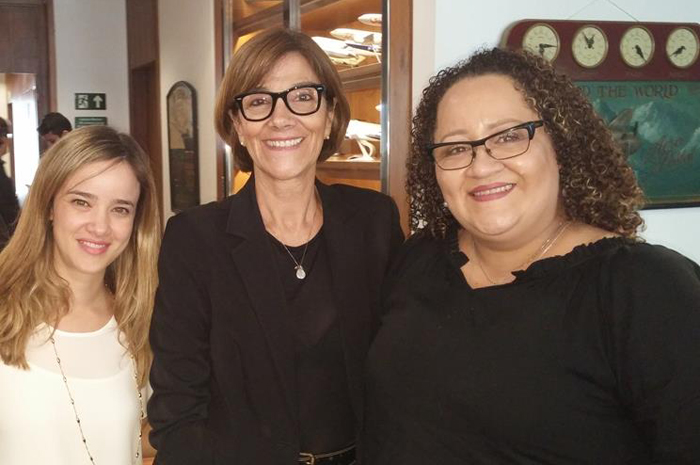 Daniela Donadoni, Claudia Andries e Luisa Bernardino Foto: divulgação