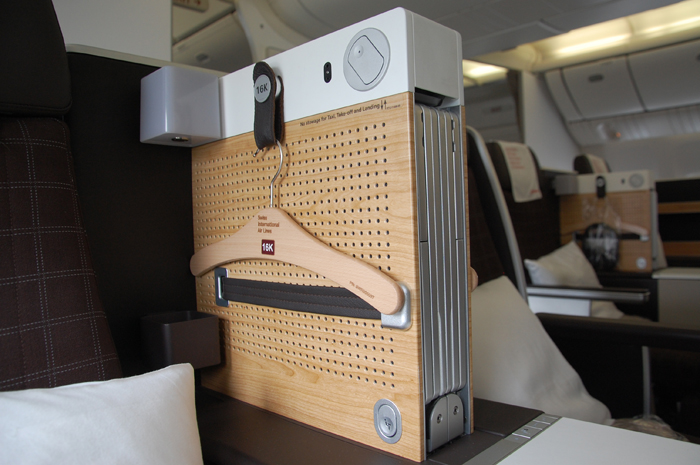 Detalhe da classe business Detalhe da classe business