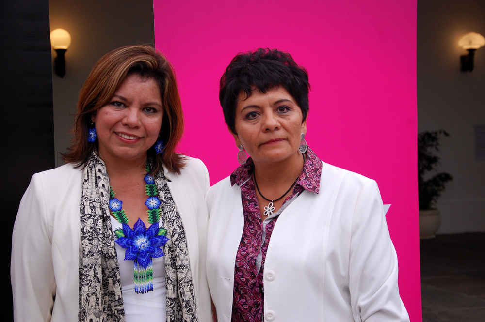 Diana Pomar e a cônsul do México no Rio, Linda Munive Diana Pomar e a cônsul do México no Rio, Linda Munive
