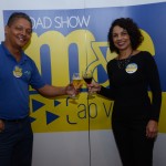 Evandro Miranda, da Mira Mar, e Wânia Calonge, do São José Viagens