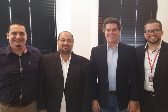 Fabio Provinerato, Robson Camargo, Juarez Neto e Marcos Prado  Foto: divulgação
