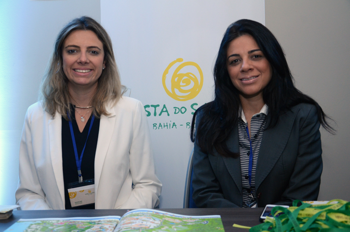 Fernanda Assef e Andréa Oliveira, do Costa do Sauípe