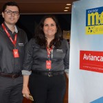 Francisco Emerson da Silva e Emília Moraes, da Avianca