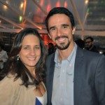 Gisela Perez, da Travel South, e Eduardo Genekian, da GWW