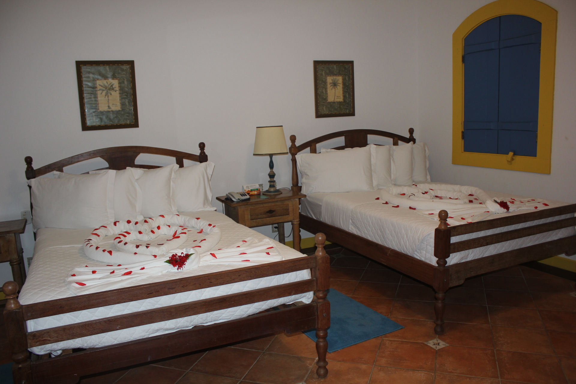 Interior do quarto colonial Interior do quarto colonial