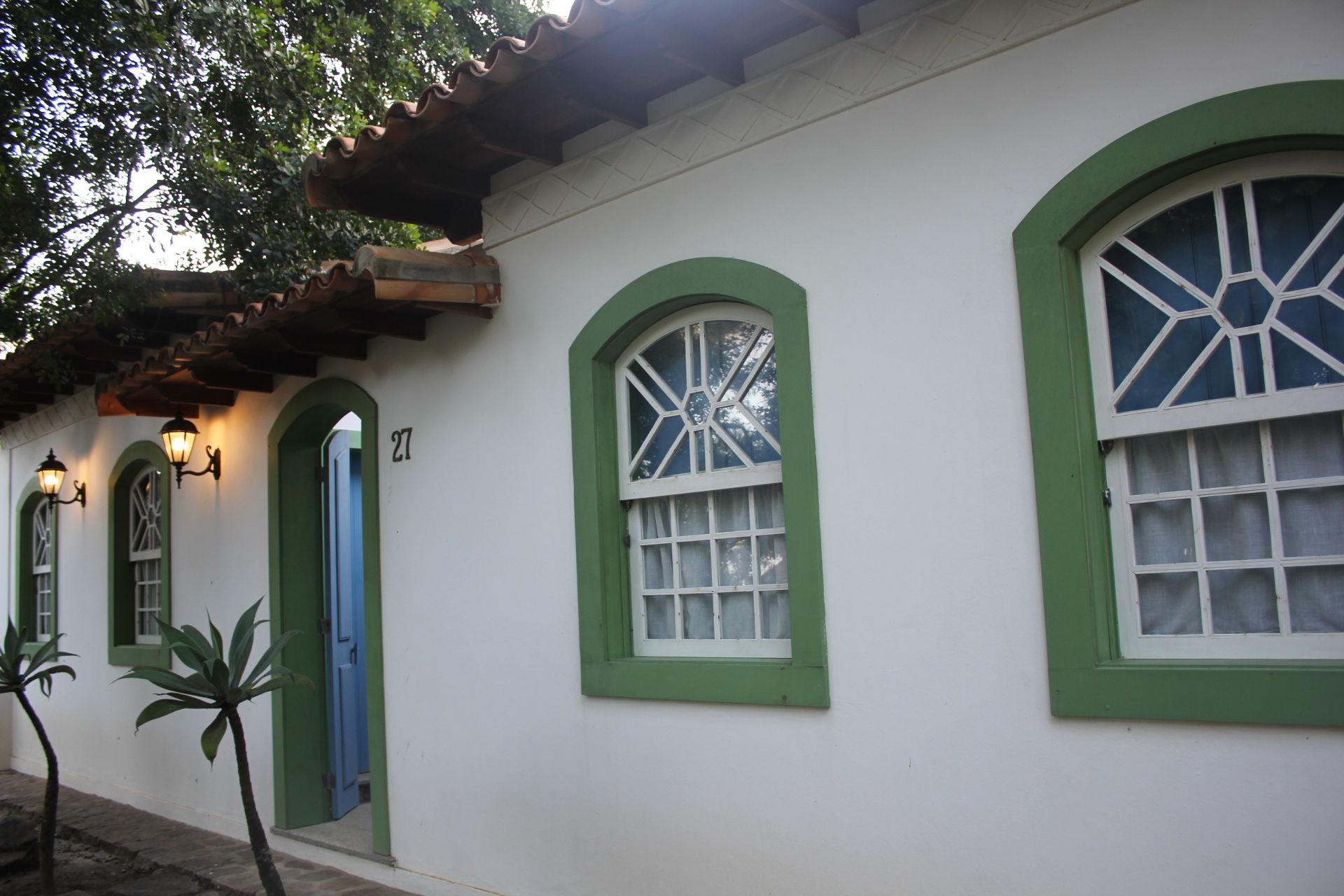 Exterior da suite presidencial Exterior da suite presidencial