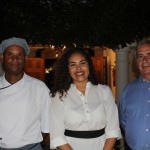 Vladimir Lopes, Anahi Certo e Joaquim Rodriguez do Grupo Samadi