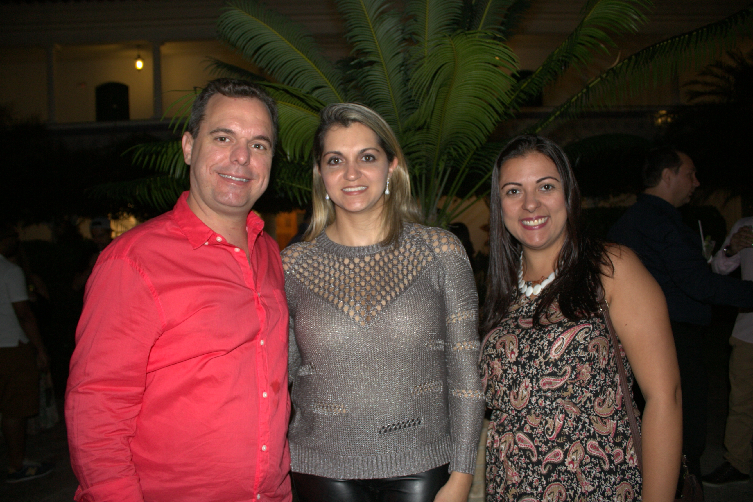 Daniel Menta, Ludmila Lenta da Yes Receptivo e Viviane Alencar da Trend Daniel Menta, Ludmila Lenta da Yes Receptivo e Viviane Alencar da Trend