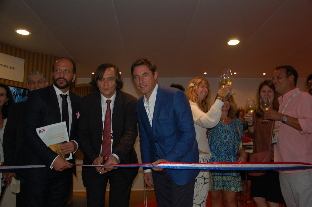 Jean Perol abre oficialmente o Club France Jean Perol abre oficialmente o Club France