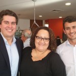 Juarez Neto, Luisa Bernardino e Guilherme Machado  Foto: divulgação