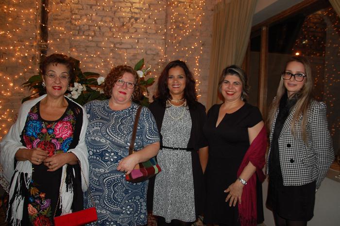 Lilian Zanon, da ATTRavel com Monica Wegmann, Luciane Barbosa, Silvia Bertawnoli e Raira Clecya, da Aeromexico Lilian Zanon, da ATTRavel com Monica Wegmann, Luciane Barbosa, Silvia Bertawnoli e Raira Clecya, da Aeromexico