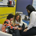 Luciana Fernandes e Mari Masgrau, do M&E, com Aninnha Costa, do Rio Grande do Norte