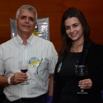 Luis de Carvalho, da My Travel Turismo & Viagens, e Jacqueline Brito, da JB Unique Travel