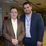 Luiz Daniel Guijarro, da Hotelaria  Brasil, e João Cazeiro, da GJP