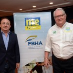 Manoel Linhares, VP da FBHA, e Roy Taylor, do M&E