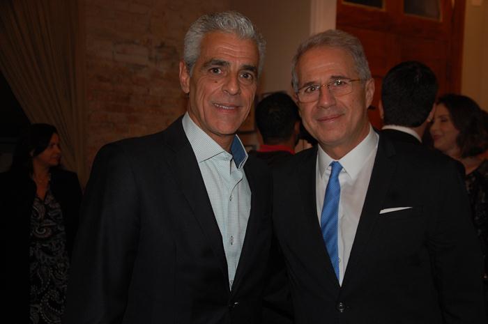 Marcos Balsamão, da Abav-SP e Octavio Neto, do Grupo Radar