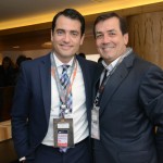 Mauricio Martino, da Gol, e Ivo Lins, da Flytour Gapnet