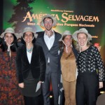Max Lowe, um dos protagonistas do filme, com Luciana Fernandes, do M&E, Renata Saraiva, do Brand USA, Mari Masgrau, do M&E, e Carolina Cordioli, do Brand USA