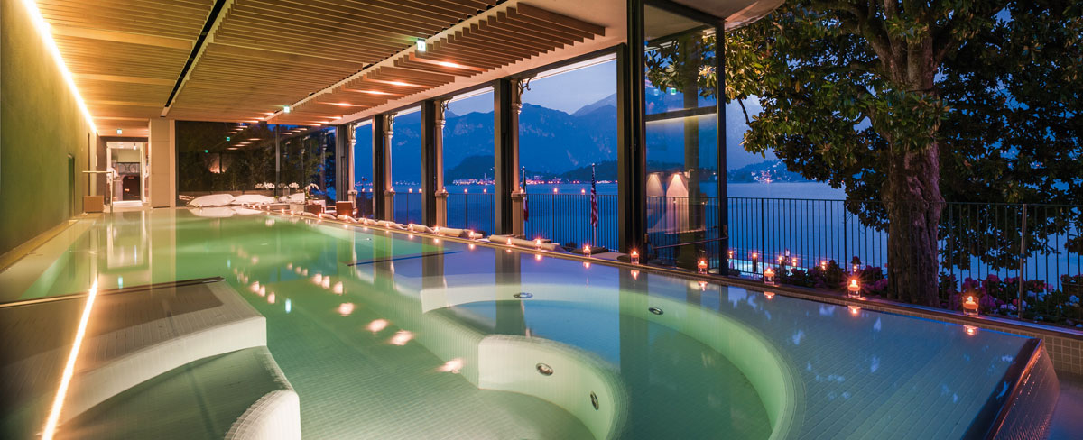 Melhor Spa: Grand Hotel Tremezzo, Lake Como, Itália Melhor Spa: Grand Hotel Tremezzo, Lake Como, Itália