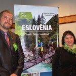 Michaelk Margon, da Vinakoper e a ministra Kristina Radej