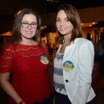 Odília Gonçalves e Flavia Mello, da CVC