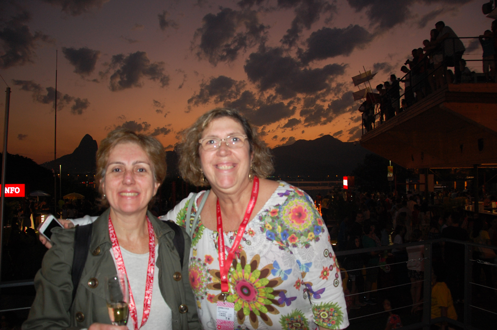 Olga Vianna, da MK Travel e Marilene Dart, da Bonjour Viagens Olga Vianna, da MK Travel e Marilene Dart, da Bonjour Viagens