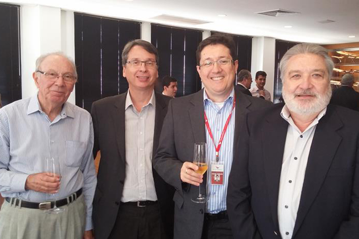 Orlando Domingues, Ricardo Lidington e Cesar Turlao   Foto: divulgação